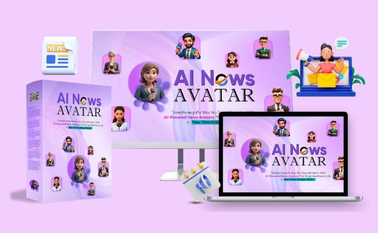 AINews Avatar AI tool box and video avatar demo preview