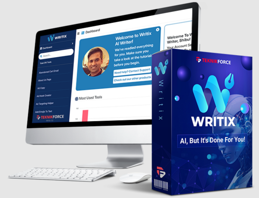 Writix AI Elite – AI Copywriting Tool with 310 Templates