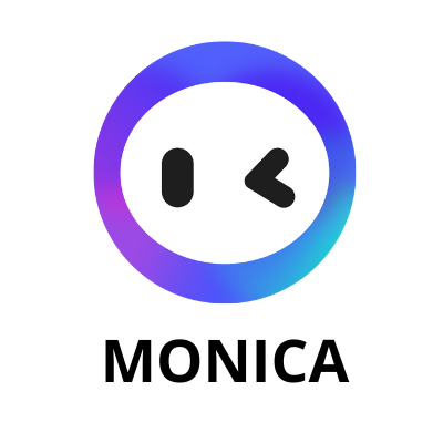 monica Monica AI review. Monica AI Logo – Browser-Based AI Assistant with GPT-4