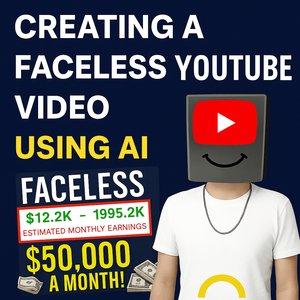 Creating A Faceless Video using AI review screenshot of the AI video creation tool dashboard for 2025