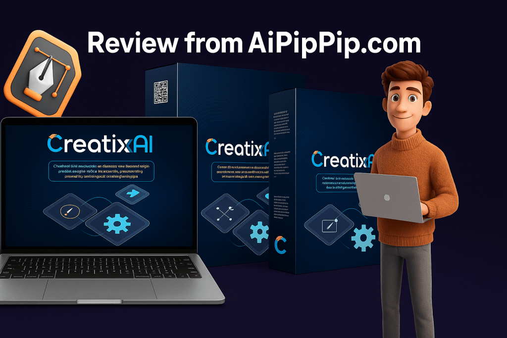Creatixio AI review screenshot of the AI design tool dashboard for 2025 creativity