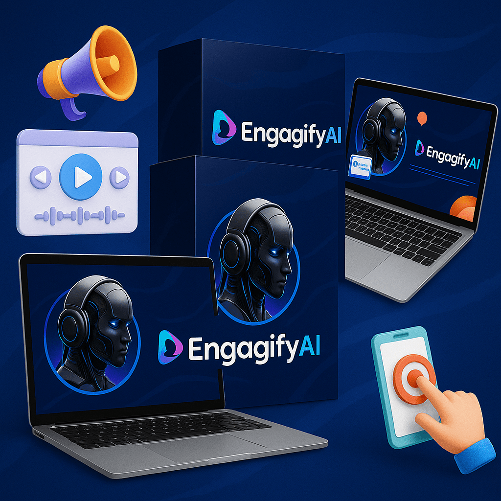 EngagifyAI review screenshot of AI video tool dashboard for 2025 marketing