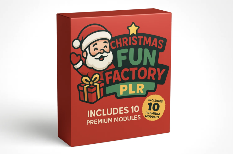 Christmas Fun Factory w: Unrestricted PLR