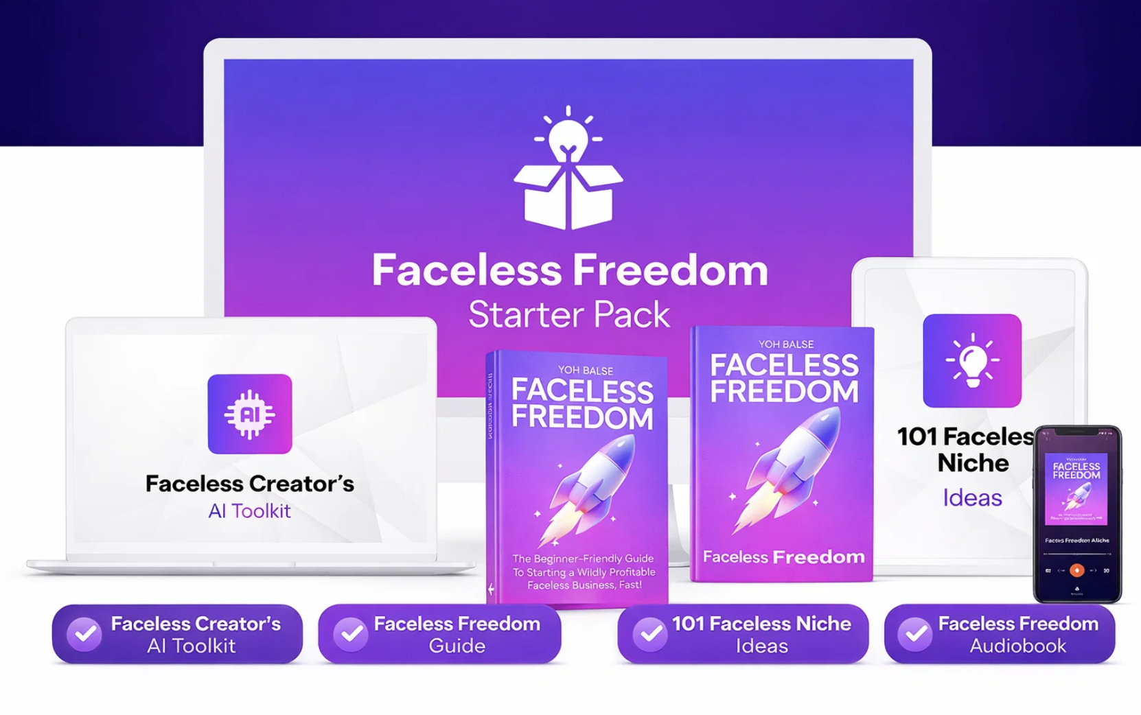 Faceless Freedom Starter Pack