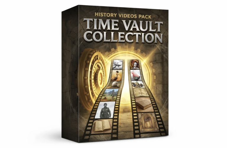 (PLR) History Videos Pack - Time Vault Collection