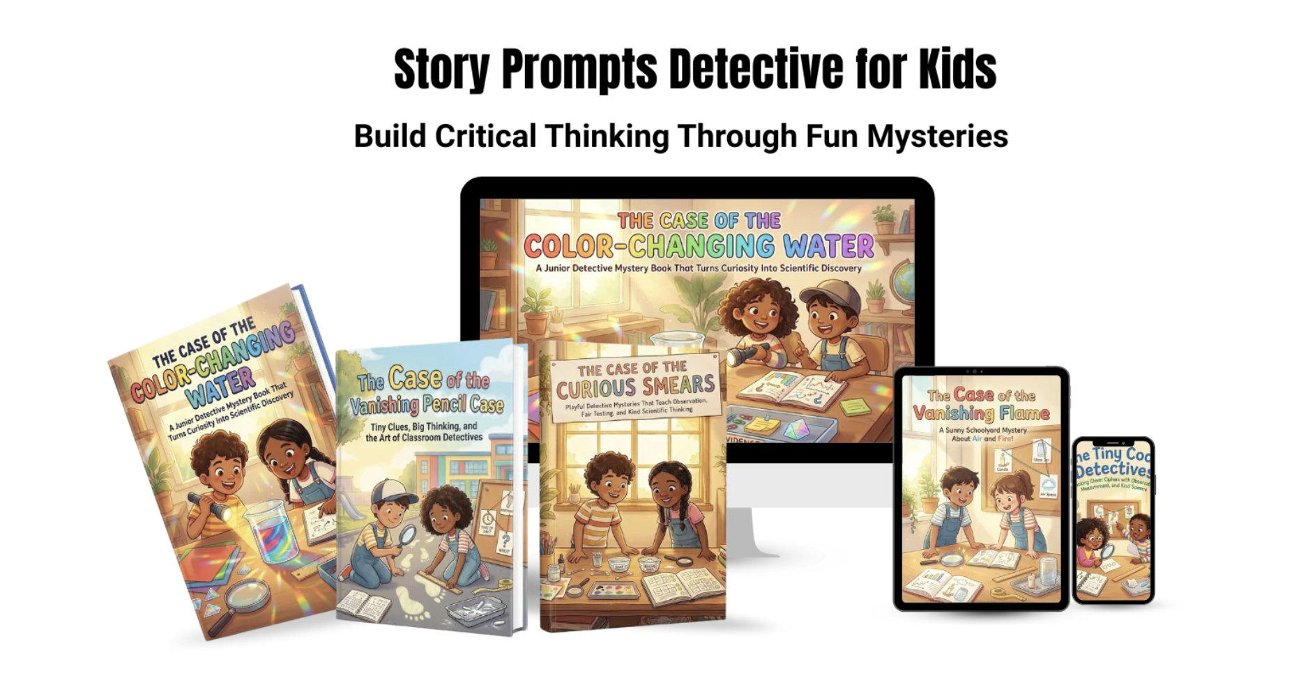 Story Prompts Detective for Kids (PLR)