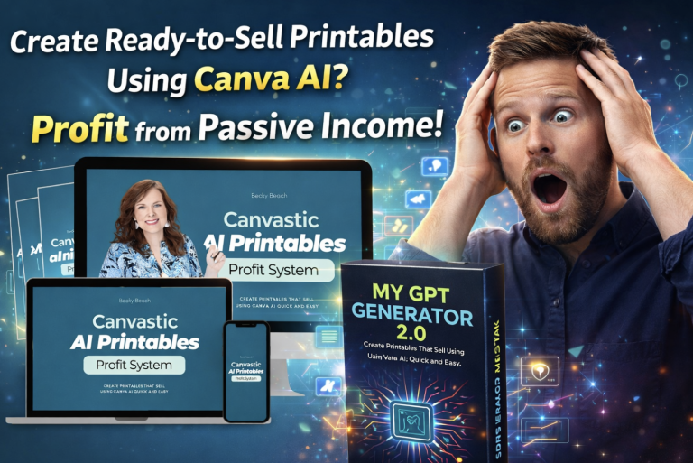 Canvastic AI Printables Profits