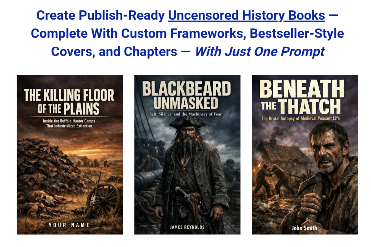 343 Prompts for Brutally Honest History Books