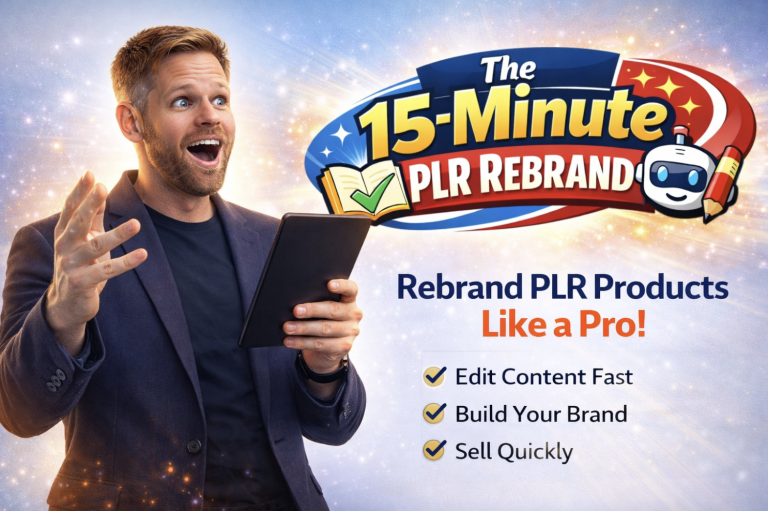 The 15-Minute PLR Rebrand