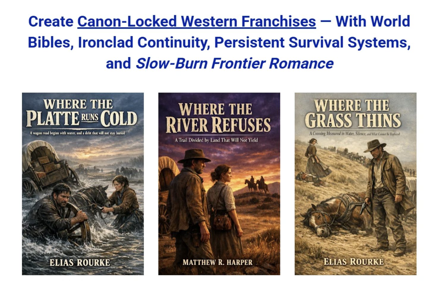 343 Prompts for Western Frontier Sagas