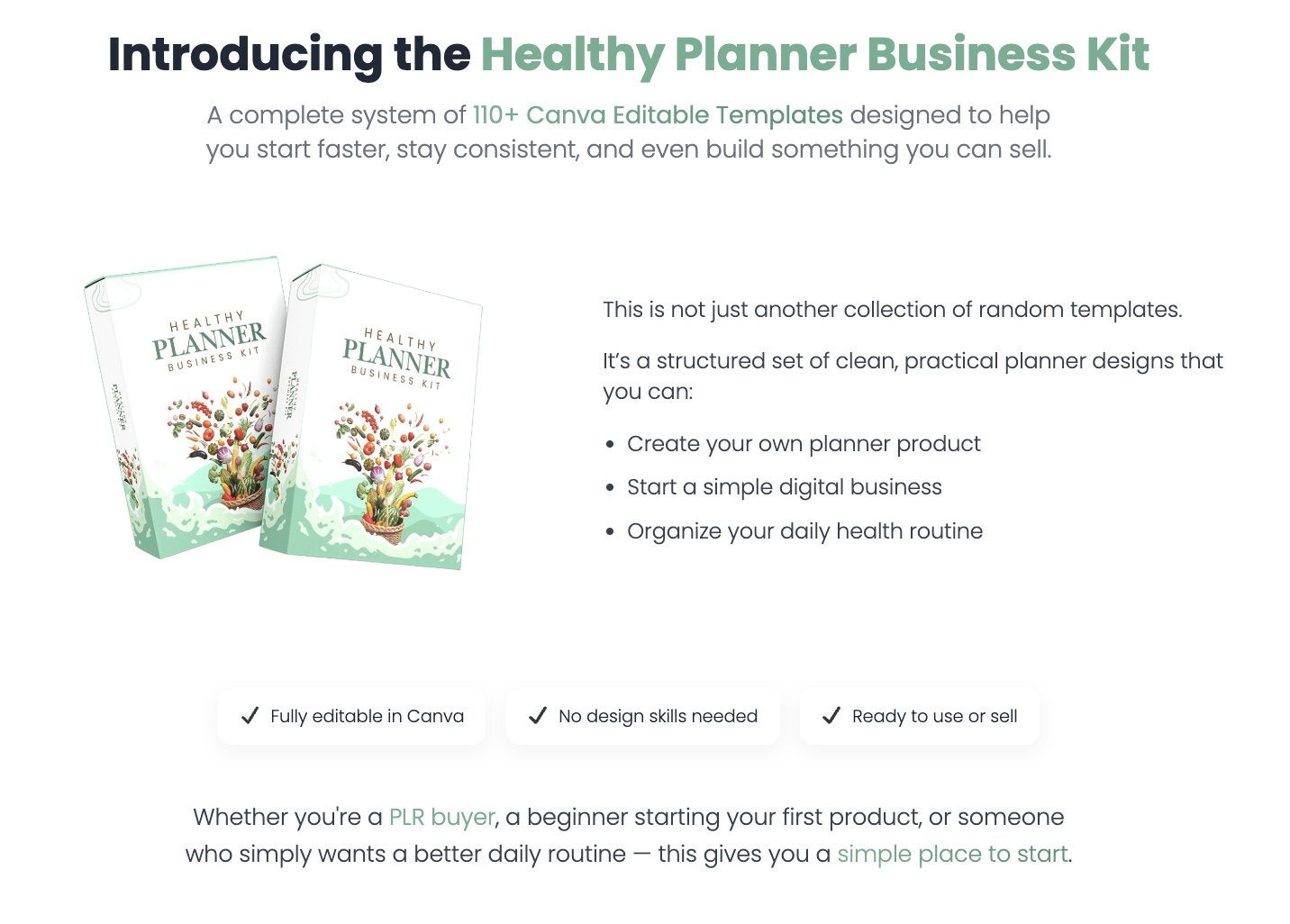 Healthy Planner