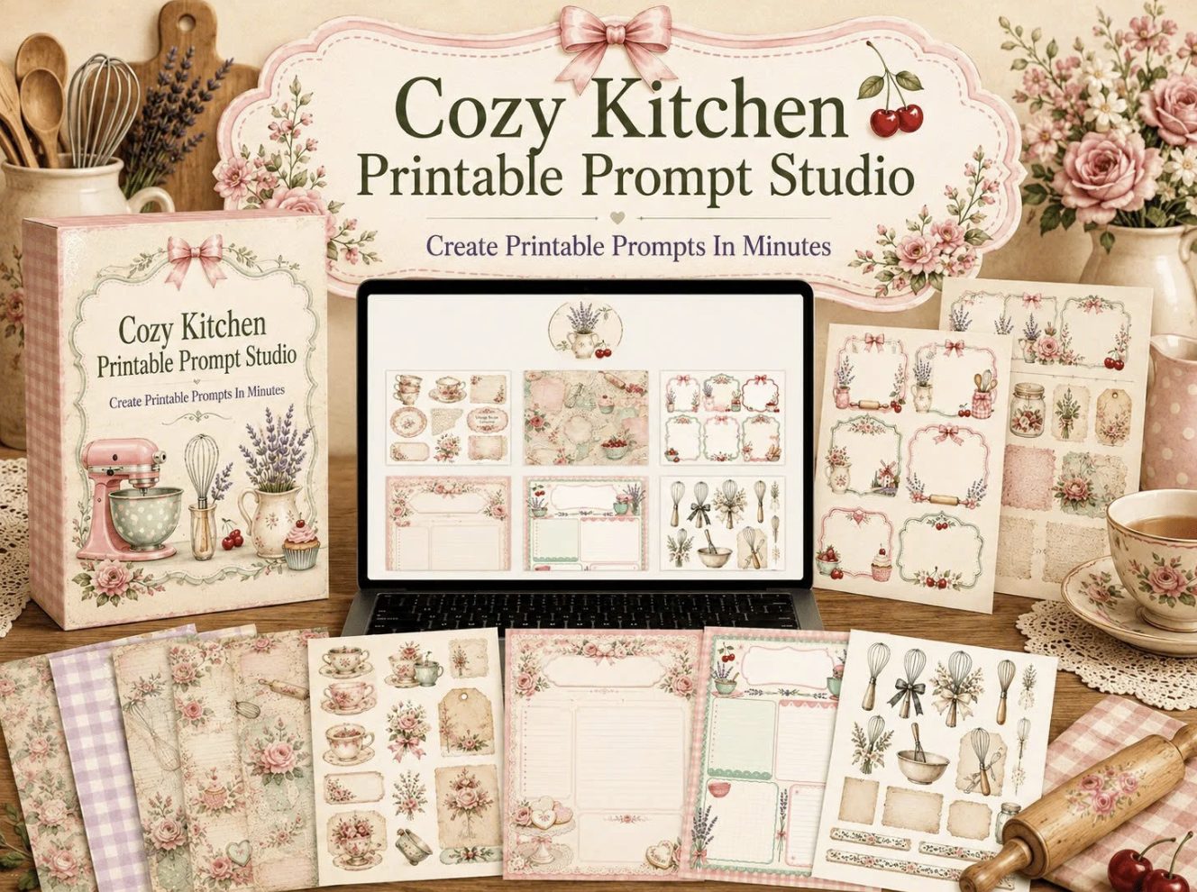 Cozy Kitchen Printable Prompt Studio