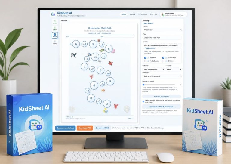 KidSheet AI